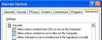 Security Settings