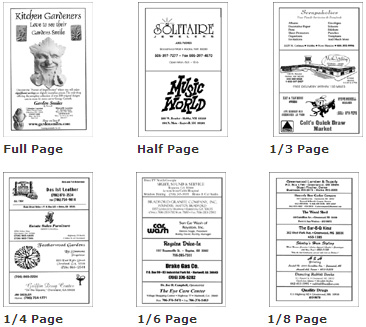 souvenir booklet ad template