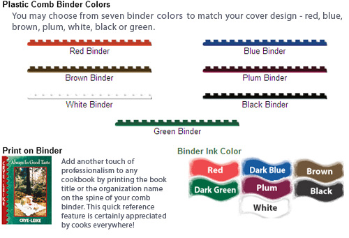 cookbook binders