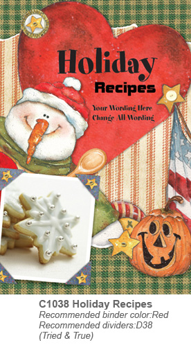 Personalized Cookbook Publishing Cover