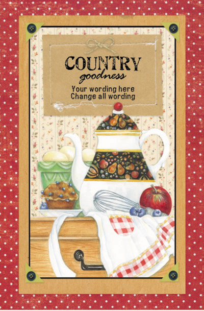 Personalized Cookbook Publishing Cover