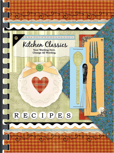 Personalized Cookbook Publishing Cover