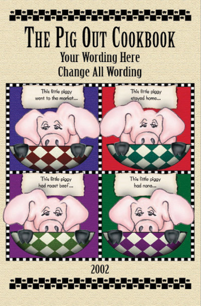 Personalized Cookbook Publishing Cover