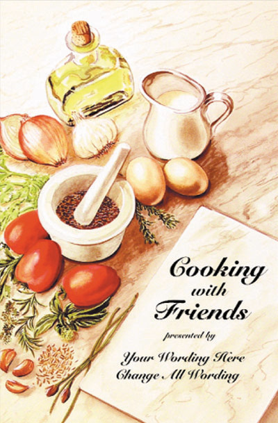 Personalized Cookbook Publishing Cover