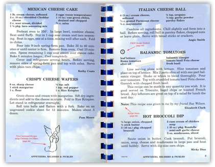 example of Inside Pages to Cookbook