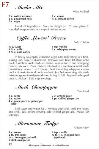 recipe formats